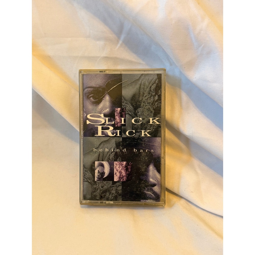 Untested Slick Rick Behind Bars Cassette Tape 1994 Def Jam Recordings